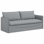 Casa si Gradina - Mobilier - Canapele si coltare - Canapele - Canapea 180cm Gri deschis Metal - Infinity.ro