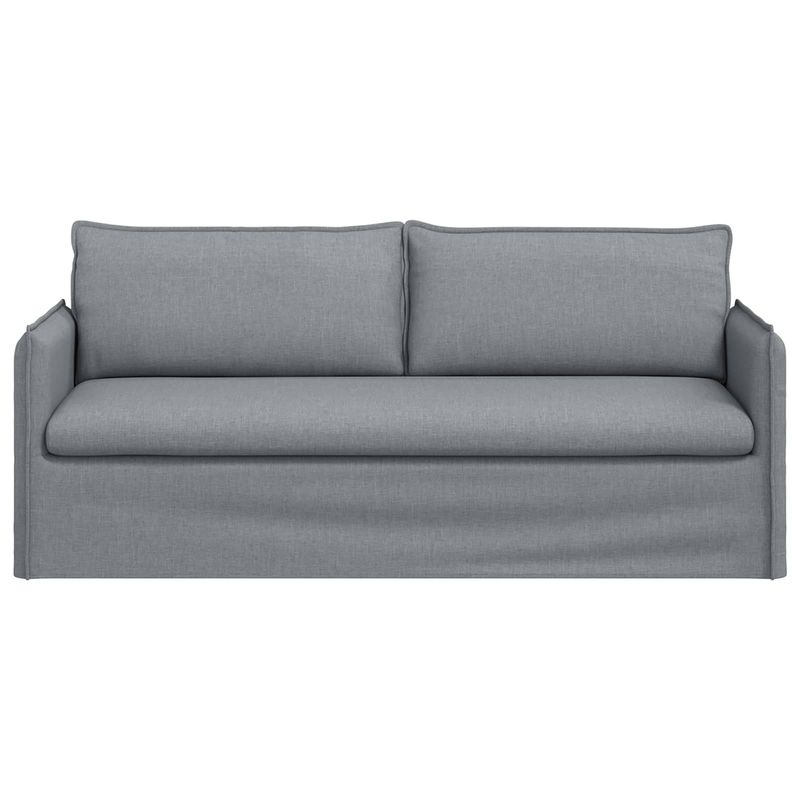 Casa si Gradina - Mobilier - Canapele si coltare - Canapele - Canapea 180cm Gri deschis Metal - Infinity.ro