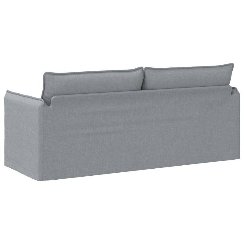 Casa si Gradina - Mobilier - Canapele si coltare - Canapele - Canapea 180cm Gri deschis Metal - Infinity.ro