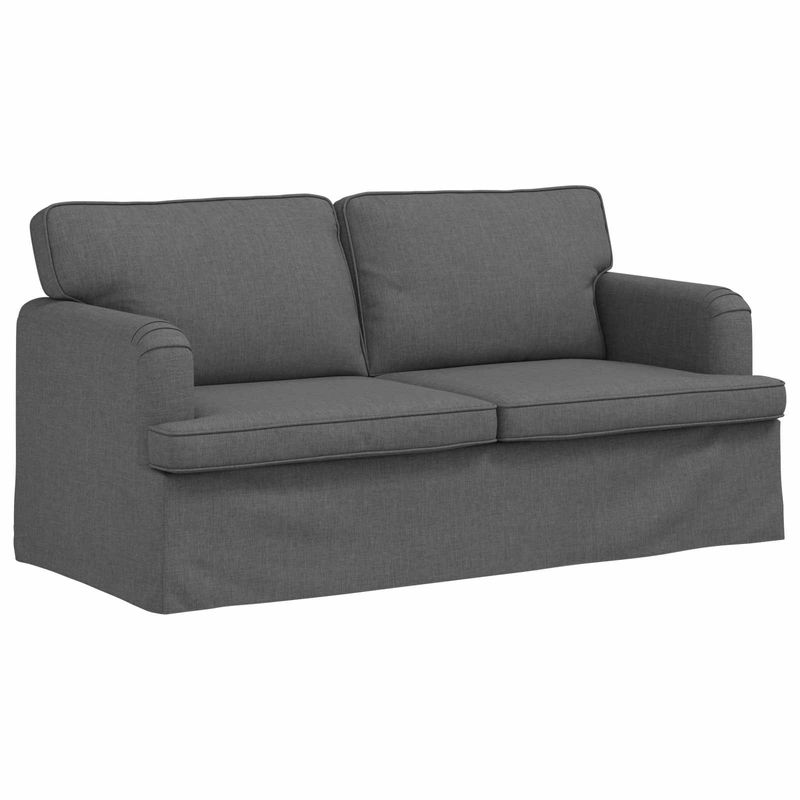 Casa si Gradina - Mobilier - Canapele si coltare - Canapele - Canapea 140cm Gri inchis Metal - Infinity.ro