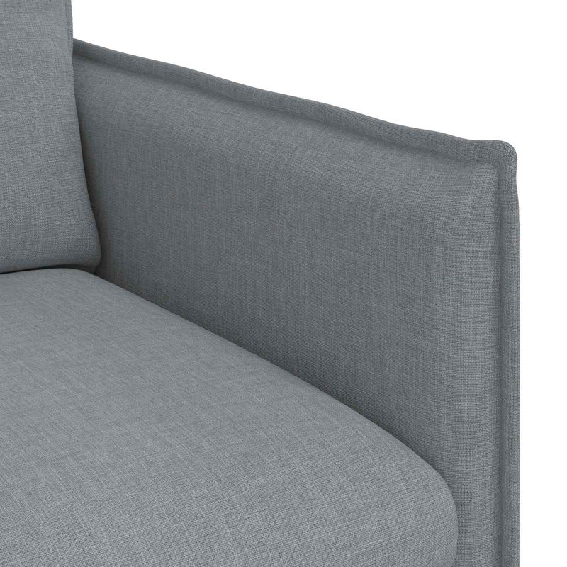 Casa si Gradina - Mobilier - Canapele si coltare - Canapele - Canapea 180cm Gri deschis Metal - Infinity.ro