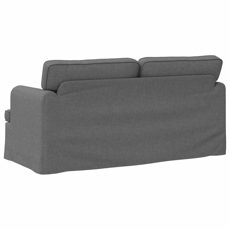 Casa si Gradina - Mobilier - Canapele si coltare - Canapele - Canapea 140cm Gri inchis Metal - Infinity.ro
