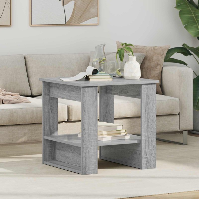 Casa si Gradina - Mobilier - Mese si birouri - Masute de cafea - Masa de cafea Gri Sonoma 51 x 50 x 50 cm Lemn compozit - Infinity.ro