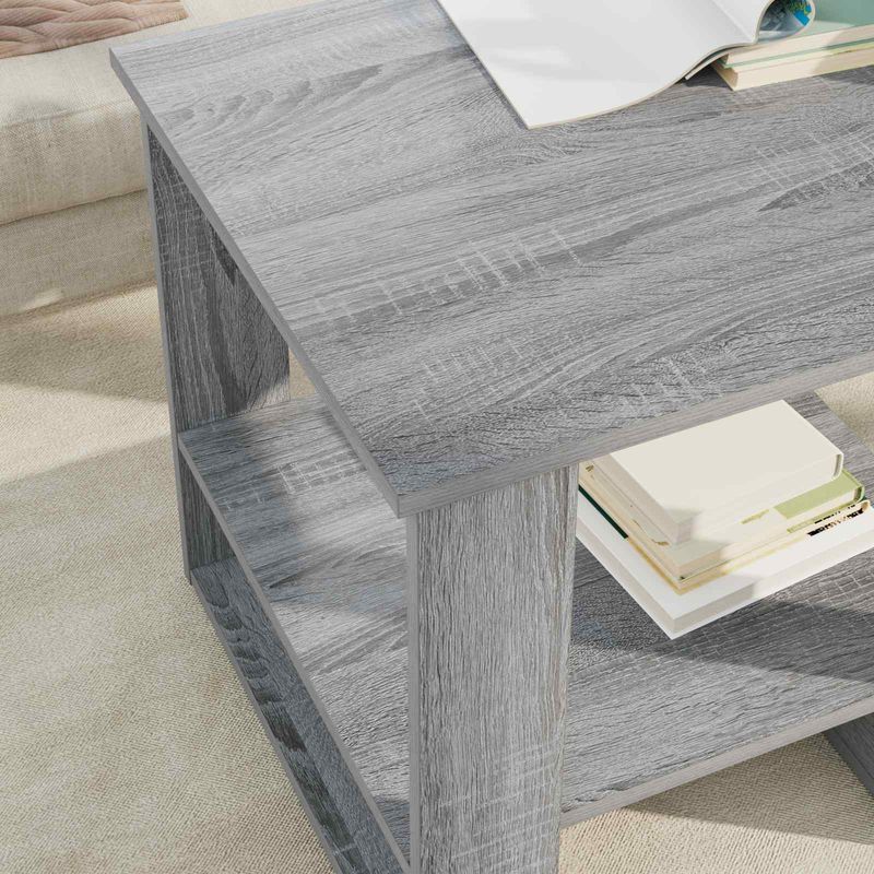 Casa si Gradina - Mobilier - Mese si birouri - Masute de cafea - Masa de cafea Gri Sonoma 51 x 50 x 50 cm Lemn compozit - Infinity.ro