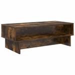 Casa si Gradina - Mobilier - Mese si birouri - Masute de cafea - Masa de cafea Stejar fumuriu 100 x 46 x 35 cm Lemn compozit - Infinity.ro