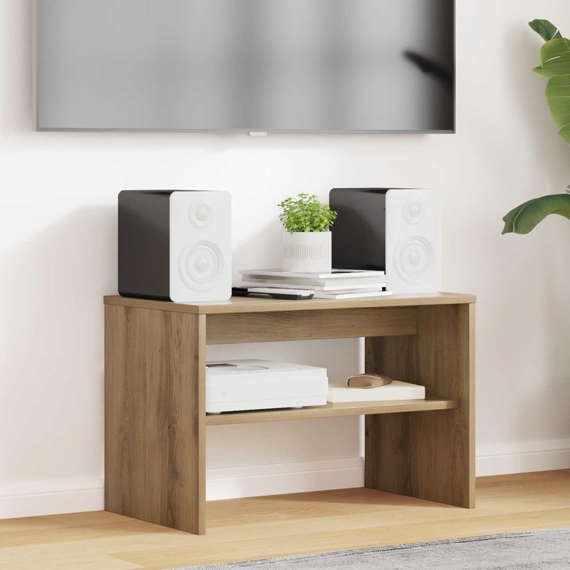 Casa si Gradina - Mobilier - Comode si corpuri - Comode - Cabinet TV Stejar Artizanal 60 x 35 x 40 cm Lemn compozit - Infinity.ro