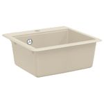 Casa si Gradina - Sanitare - Chiuveta bucatarie si accesorii - Chiuvete bucatarie - Chiuveta Bej 470 x 440 mm Granit - Infinity.ro