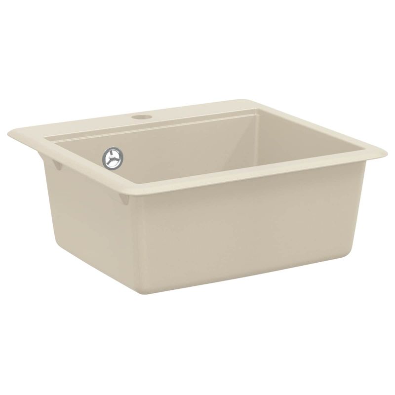 Casa si Gradina - Sanitare - Chiuveta bucatarie si accesorii - Chiuvete bucatarie - Chiuveta Bej 470 x 440 mm Granit - Infinity.ro