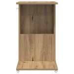 Casa si Gradina - Mobilier - Mese si birouri - Mese living - Masa laterala Stejar Artizanal 40 x 35 x 60 cm Lemn compozit - Infinity.ro