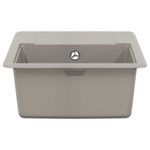 Casa si Gradina - Sanitare - Chiuveta bucatarie si accesorii - Chiuvete bucatarie - Chiuveta Gri 560 x 460 mm 80% Quartz si 20% Rasina - Infinity.ro