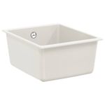 Casa si Gradina - Sanitare - Chiuveta bucatarie si accesorii - Chiuvete bucatarie - Chiuveta Alb 370 x 460 mm 80% Quartz si 20% Rasina - Infinity.ro