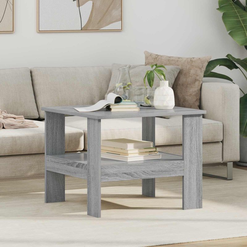 Casa si Gradina - Mobilier - Mese si birouri - Masute de cafea - Masa de cafea Gri Sonoma 57 x 55 x 45 cm Lemn compozit - Infinity.ro