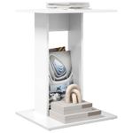Casa si Gradina - Mobilier - Mese si birouri - Mese living - Masa laterala Alb 45 x 40 x 62,5 cm Lemn compozit - Infinity.ro