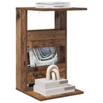 Casa si Gradina - Mobilier - Mese si birouri - Mese living - Masa laterala Lemn vechi 40 x 35 x 60,5 cm Lemn compozit - Infinity.ro