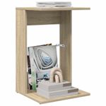 Casa si Gradina - Mobilier - Mese si birouri - Mese living - Masa laterala Stejar Sonoma 40 x 38 x 62,5 cm Lemn compozit - Infinity.ro