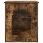 Petshop - Accesorii petshop - Jucarii animale - Ansambluri de joaca - Casa pentru pisici Stejar fumuriu 53 x 52 x 62 cm Lemn compozit - Infinity.ro