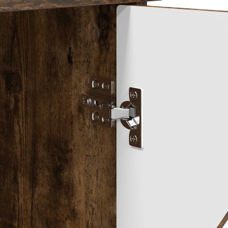 Petshop - Accesorii petshop - Jucarii animale - Ansambluri de joaca - Casa pentru pisici Stejar fumuriu 53 x 52 x 62 cm Lemn compozit - Infinity.ro