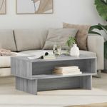 Casa si Gradina - Mobilier - Mese si birouri - Masute de cafea - Masa de cafea Gri Sonoma 80 x 46 x 35 cm Lemn compozit - Infinity.ro