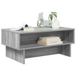 Casa si Gradina - Mobilier - Mese si birouri - Masute de cafea - Masa de cafea Gri Sonoma 80 x 46 x 35 cm Lemn compozit - Infinity.ro
