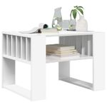 Casa si Gradina - Mobilier - Mese si birouri - Masute de cafea - Masa de cafea Alb 66 x 49,5 x 45 cm Lemn compozit - Infinity.ro