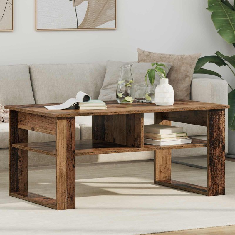 Casa si Gradina - Mobilier - Mese si birouri - Masute de cafea - Masa de cafea Lemn vechi 96 x 54 x 44 cm Lemn compozit - Infinity.ro