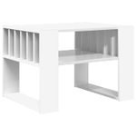 Casa si Gradina - Mobilier - Mese si birouri - Masute de cafea - Masa de cafea Alb 66 x 49,5 x 45 cm Lemn compozit - Infinity.ro