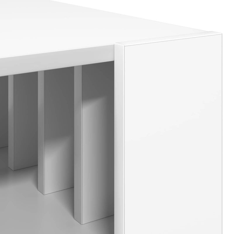 Casa si Gradina - Mobilier - Mese si birouri - Masute de cafea - Masa de cafea Alb 66 x 49,5 x 45 cm Lemn compozit - Infinity.ro