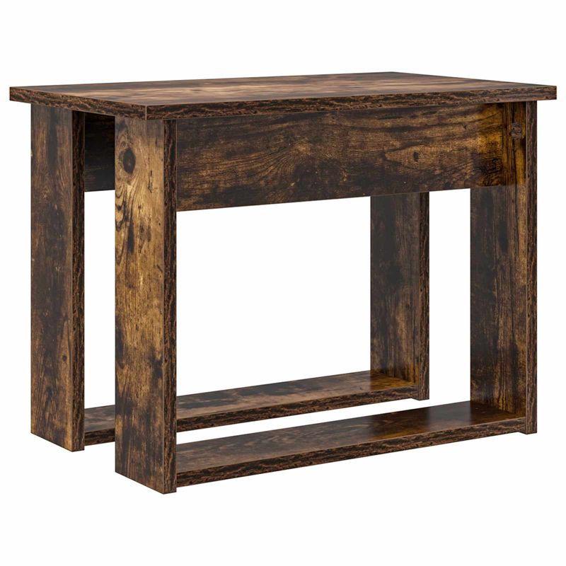 Casa si Gradina - Mobilier - Mese si birouri - Masute de cafea - Set de masute de cafea 2 pcs Stejar fumuriu Lemn compozit - Infinity.ro