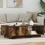 Casa si Gradina - Mobilier - Mese si birouri - Masute de cafea - Masa de cafea Stejar fumuriu 95 x 55 x 31 cm Lemn compozit - Infinity.ro