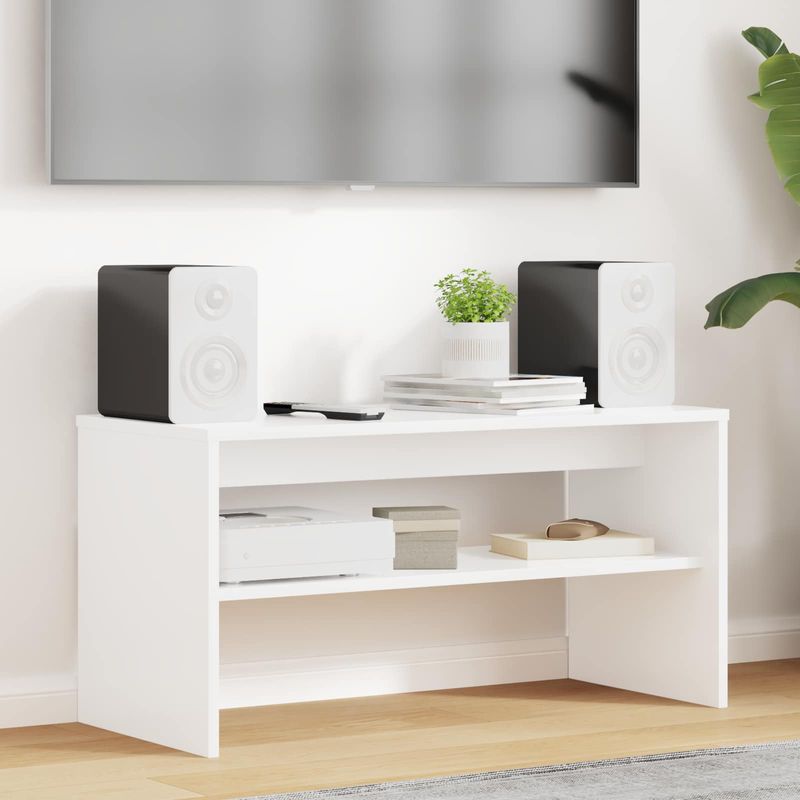 Casa si Gradina - Mobilier - Comode si corpuri - Comode - Cabinet TV Alb 80 x 35 x 40 cm Lemn compozit - Infinity.ro