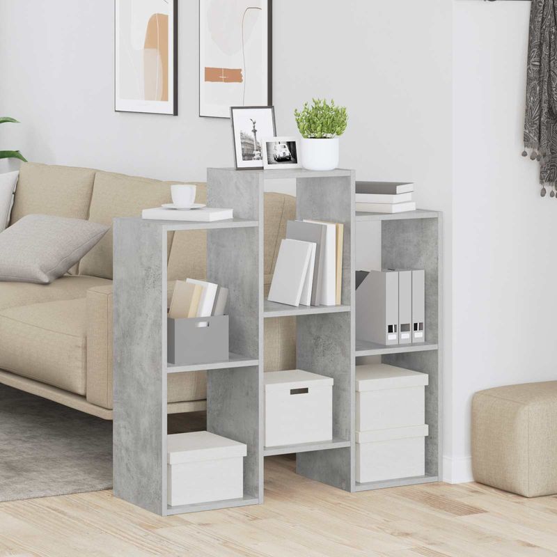 Casa si Gradina - Mobilier - Comode si corpuri - Comode - Bufet Gri din beton 90 x 30 x 90 cm - Infinity.ro