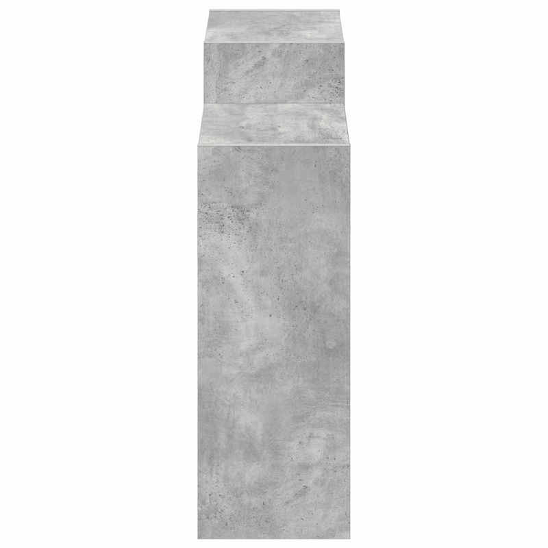 Casa si Gradina - Mobilier - Comode si corpuri - Comode - Bufet Gri din beton 90 x 30 x 90 cm - Infinity.ro