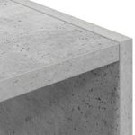 Casa si Gradina - Mobilier - Comode si corpuri - Comode - Bufet Gri din beton 90 x 30 x 90 cm - Infinity.ro
