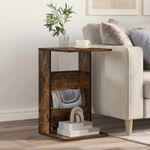 Casa si Gradina - Mobilier - Mese si birouri - Mese living - Masa laterala Stejar fumuriu 40 x 35 x 60,5 cm Lemn compozit - Infinity.ro