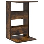 Casa si Gradina - Mobilier - Mese si birouri - Mese living - Masa laterala Stejar fumuriu 40 x 35 x 60,5 cm Lemn compozit - Infinity.ro
