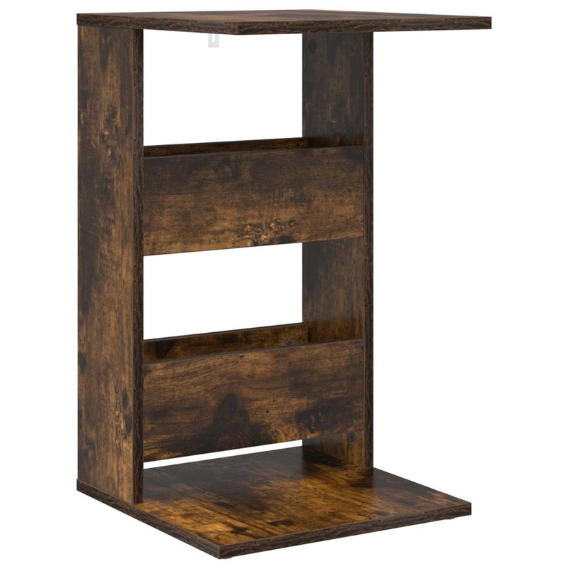Casa si Gradina - Mobilier - Mese si birouri - Mese living - Masa laterala Stejar fumuriu 40 x 35 x 60,5 cm Lemn compozit - Infinity.ro