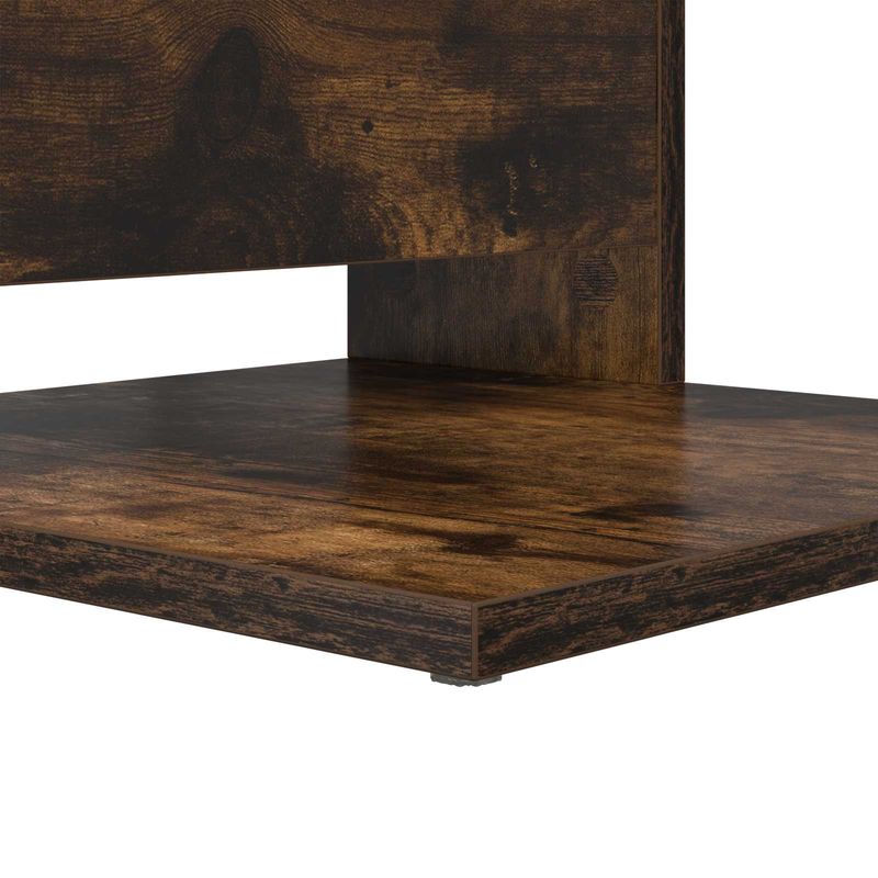 Casa si Gradina - Mobilier - Mese si birouri - Mese living - Masa laterala Stejar fumuriu 40 x 35 x 60,5 cm Lemn compozit - Infinity.ro