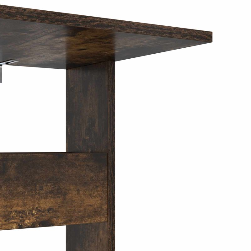 Casa si Gradina - Mobilier - Mese si birouri - Mese living - Masa laterala Stejar fumuriu 40 x 35 x 60,5 cm Lemn compozit - Infinity.ro
