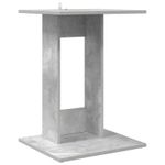 Casa si Gradina - Mobilier - Mese si birouri - Mese living - Masa laterala Gri din beton 45 x 40 x 62,5 cm Lemn compozit - Infinity.ro