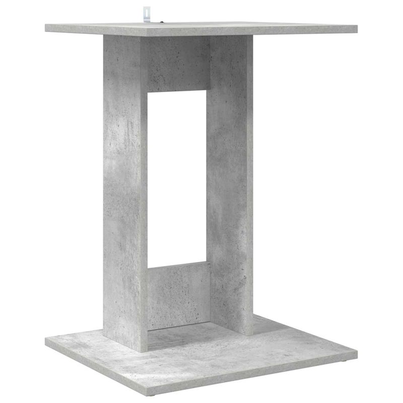 Casa si Gradina - Mobilier - Mese si birouri - Mese living - Masa laterala Gri din beton 45 x 40 x 62,5 cm Lemn compozit - Infinity.ro