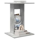 Casa si Gradina - Mobilier - Mese si birouri - Mese living - Masa laterala Gri din beton 45 x 40 x 62,5 cm Lemn compozit - Infinity.ro