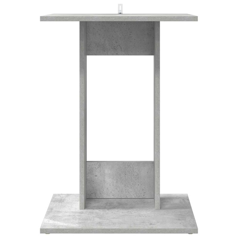 Casa si Gradina - Mobilier - Mese si birouri - Mese living - Masa laterala Gri din beton 45 x 40 x 62,5 cm Lemn compozit - Infinity.ro