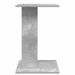 Casa si Gradina - Mobilier - Mese si birouri - Mese living - Masa laterala Gri din beton 45 x 40 x 62,5 cm Lemn compozit - Infinity.ro