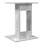 Casa si Gradina - Mobilier - Mese si birouri - Mese living - Masa laterala Gri din beton 45 x 40 x 62,5 cm Lemn compozit - Infinity.ro