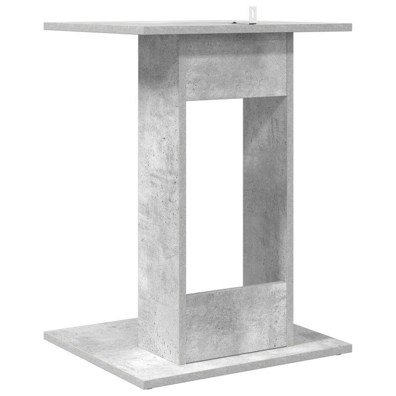 Casa si Gradina - Mobilier - Mese si birouri - Mese living - Masa laterala Gri din beton 45 x 40 x 62,5 cm Lemn compozit - Infinity.ro