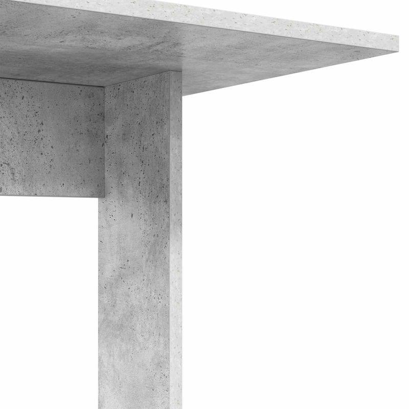 Casa si Gradina - Mobilier - Mese si birouri - Mese living - Masa laterala Gri din beton 45 x 40 x 62,5 cm Lemn compozit - Infinity.ro