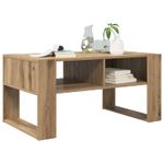 Casa si Gradina - Mobilier - Mese si birouri - Masute de cafea - Masa de cafea Stejar Artizanal 92 x 53 x 45 cm Lemn compozit - Infinity.ro