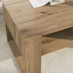 Casa si Gradina - Mobilier - Mese si birouri - Masute de cafea - Masa de cafea Stejar Artizanal 92 x 53 x 45 cm Lemn compozit - Infinity.ro