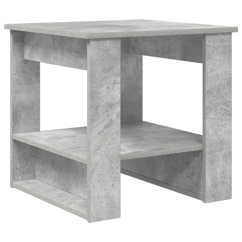 Casa si Gradina - Mobilier - Mese si birouri - Masute de cafea - Masa de cafea Gri din beton 51 x 50 x 50 cm Lemn compozit - Infinity.ro