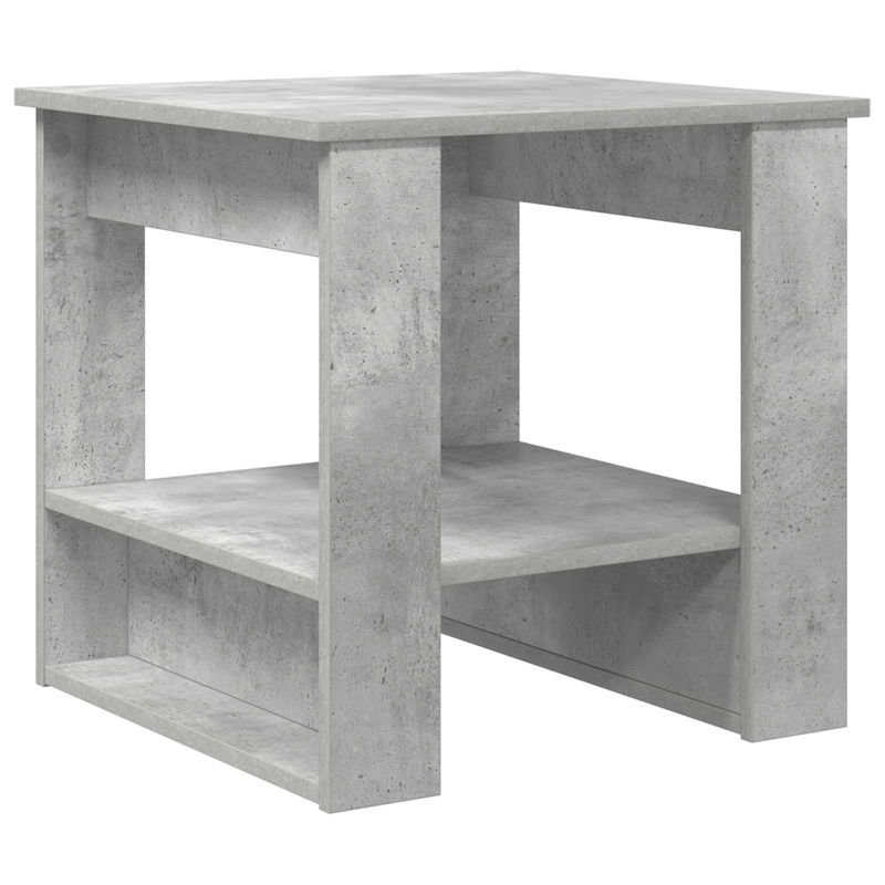 Casa si Gradina - Mobilier - Mese si birouri - Masute de cafea - Masa de cafea Gri din beton 51 x 50 x 50 cm Lemn compozit - Infinity.ro